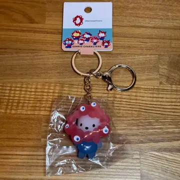EXPO2025 산리오 입체 마스코트 클리어 컬러 키링 포차코