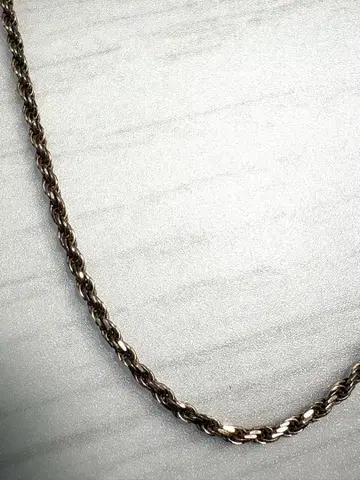 트위스트 체인 실버 925 이탈리아제 [ 55cm ]