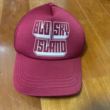 레드캡 로고 베이스볼 캡 90s