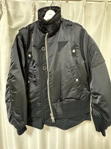 sacai 사카이 22aw Nylon Twill Mix Blouson