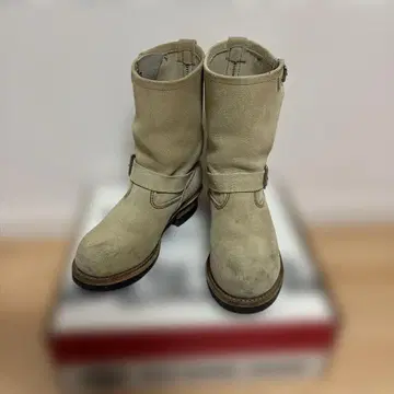 RED WING 엔지니어 부츠 베이지 8268
