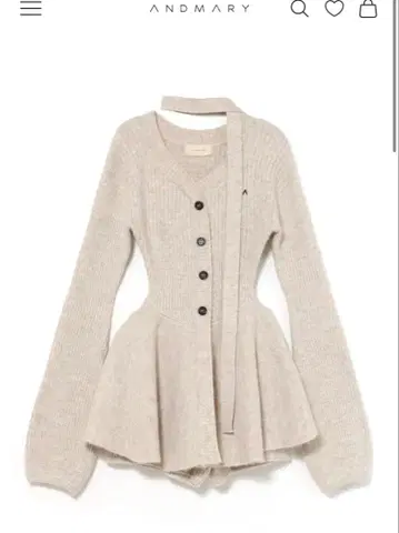 andmary Dahlia 튜닉 세트 베이지2