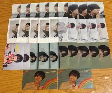 나니와단시 오니시 류세이 클리어 카드 포토 카드 트레이딩 카드