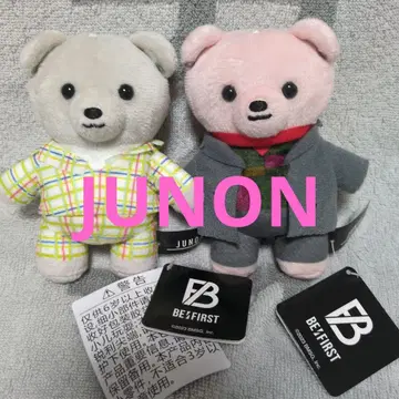 BE:FIRST JUNON 봉제 인형 곰 2체 세트