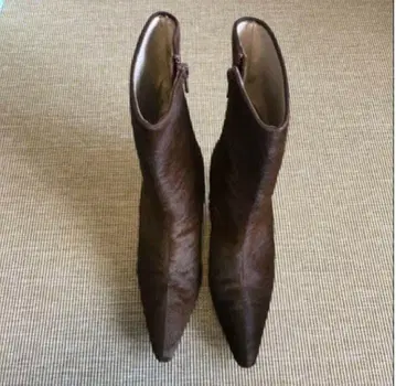 마놀로 블라닉 브라운 부츠