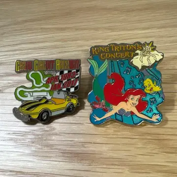 디즈니 핀 배지 그랜드 서킷 레이스 웨이 아리엘 세트