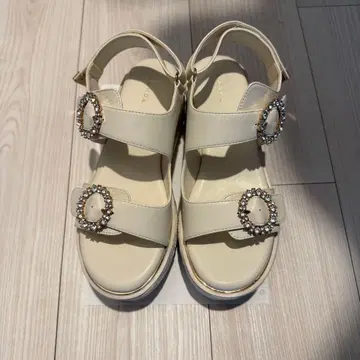 RANDA 비쥬 x 퀼팅 스포츠 샌들