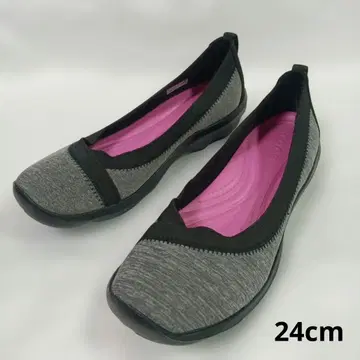 crocs 그레이 플랫슈즈 새상품급