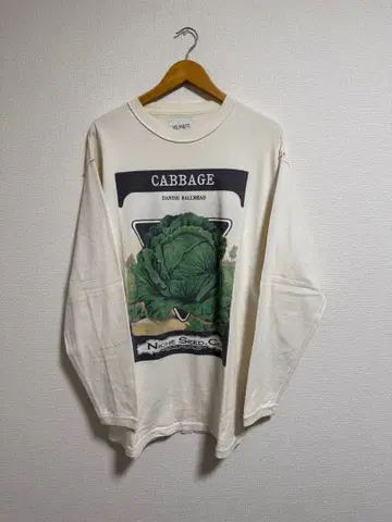 RE.MATE 캐비지 그래픽 티셔츠 L