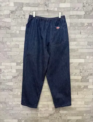 단톤 데님 팬츠 허리밴딩 포함