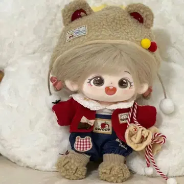 20cm 봉제 인형용 옷 갈아입기 의류 활 옷 6세트