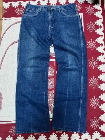 스트레이트 데님 구제 빈티지