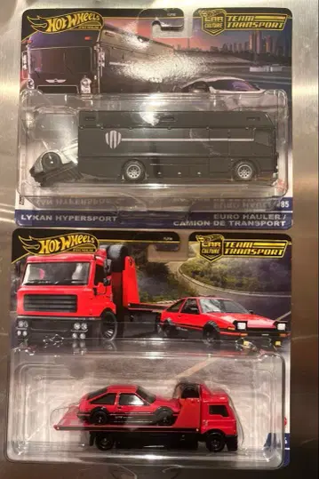 핫휠 팀 트랜스포트 도요타 AE86 스프린터 트레노 라이칸