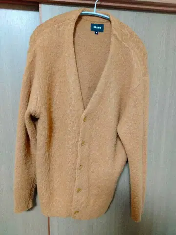 BEAMS 모헤어 혼방 가디건