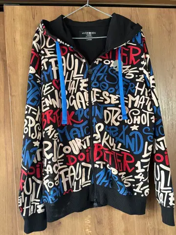 Hydrogen 그래피티 후드티