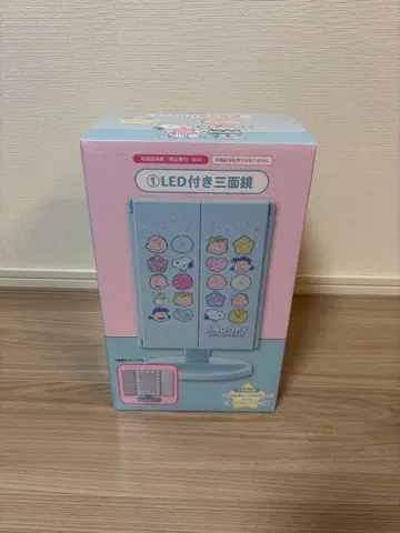 스누피 LED 부착 삼면경, 에코백, 리스트레스트, 메모 스탠드