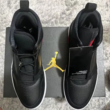 조던 하이컷 스니커즈 블랙/레드