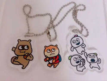 니시무라 유우지 너구리 아기쥐 난쟁이 아크릴 키링