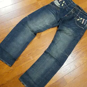 다크 블루 스트레이트 데님