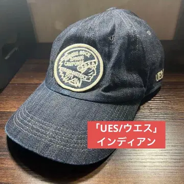 [ UES ] 데님 캡 [ BSA 인디언 네이비 ]