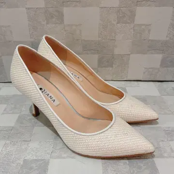 DIANA 다이애나 펌프스 화이트 오로라 24.5cm