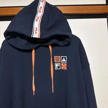 FILA B-PROJECT 콜라보 오버 사이즈 후드티