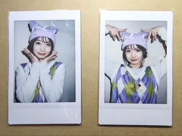 KiSS KiSS GANG PARADE 나루하 월드 MV 의상 폴라로이드