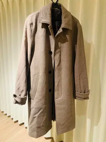 H&M 그레이 체스터 코트