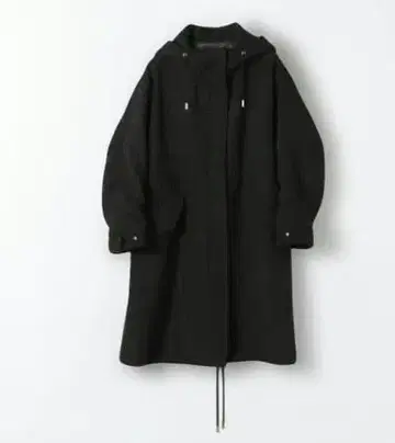 SHIPS any 멜톤 울 믹스 M-51 모즈 코트 블랙