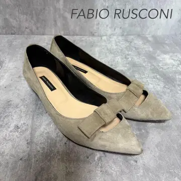 FABIO RUSCONI 파비오 루스코니 리본 디자인 실키 펌프스