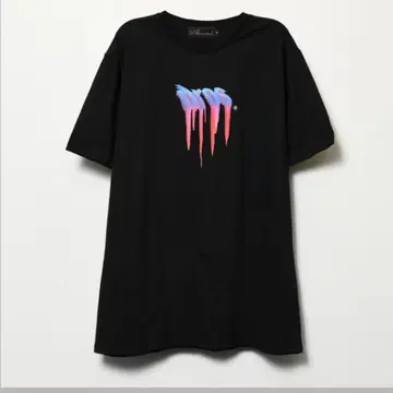 도로스 melt 로고 T셔츠 BLACK