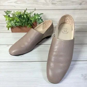 1244 [새상품급] 히미코 워터 마사지 슬립온 베이지 24.5