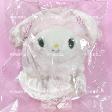 산리오 화이트 프릴 마스코트 마이멜로디