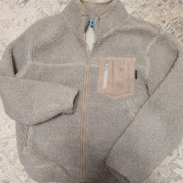 오션 퍼시픽 플리스 자켓 베이지 M 사이즈