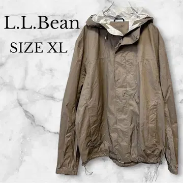새상품급 엘엘빈 마운틴 후드티 나일론 자켓 카키 XL