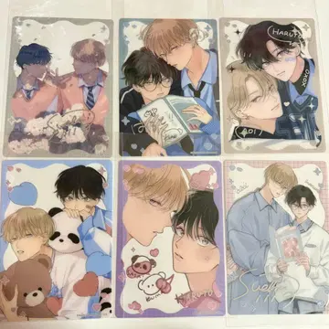 밑면 넓힘 엇갈린 키스 그라테 BIG 클리어 카드 금박