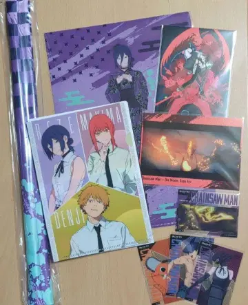 체인소 맨 omatsuri popup A상 레제 태피스트리 외 세트