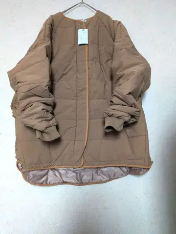 루필리안 퀼팅 코트 프리 사이즈 카멜