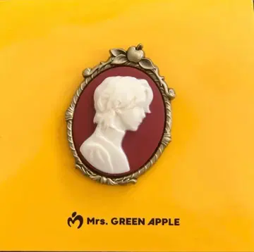 Mrs. GREEN APPLE 미세스 바벨탑 카메오 핀즈 빨간색