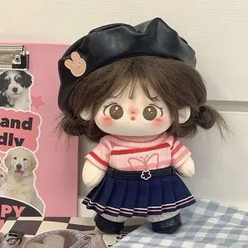 20cm 봉제 인형용 옷 갈아입기 의류 활 옷 4세트