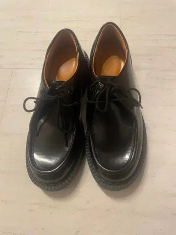 블랙 가죽 로퍼 UNIQLO