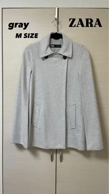 ZARA 케이프 판초