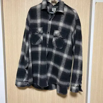 Gold 동양 엔터프라이즈 체크 무늬 긴팔 셔츠 L 사이즈 야마다 렌