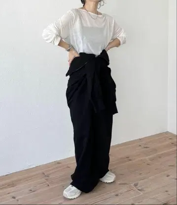 wee9s 하이넥 하프 집업 맨투맨 올인원 블랙