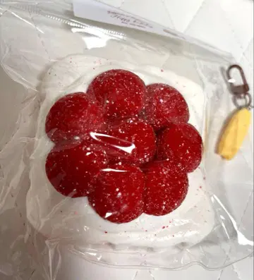 인기 라즈베리 크림 케이크 스퀴즈