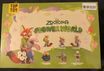 주토피아 Zootopia 플라워 월드 피규어 세트