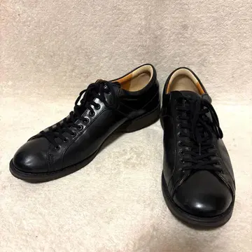 새상품급 REGAL 가죽 스니커즈 블랙 vibram 밑창 26.5cm