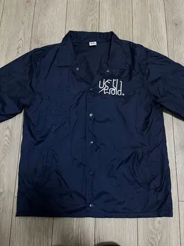 UVERworld 네이비 나일론 자켓