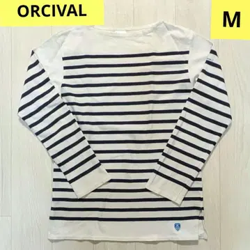 ORCIVAL 오르치발 긴팔 크루넥 보더