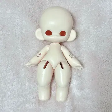 캐스트판 큰 강아지 솜사탕 20cm 노메이크업 화이트 스킨